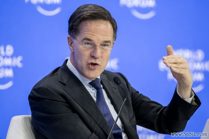 Tổng thư ký NATO Mark Rutte tại hội nghị thường niên Diễn đàn Kinh tế Thế giới ở Davos， Thụy Sĩ ngày 23/1. Ảnh: AFP